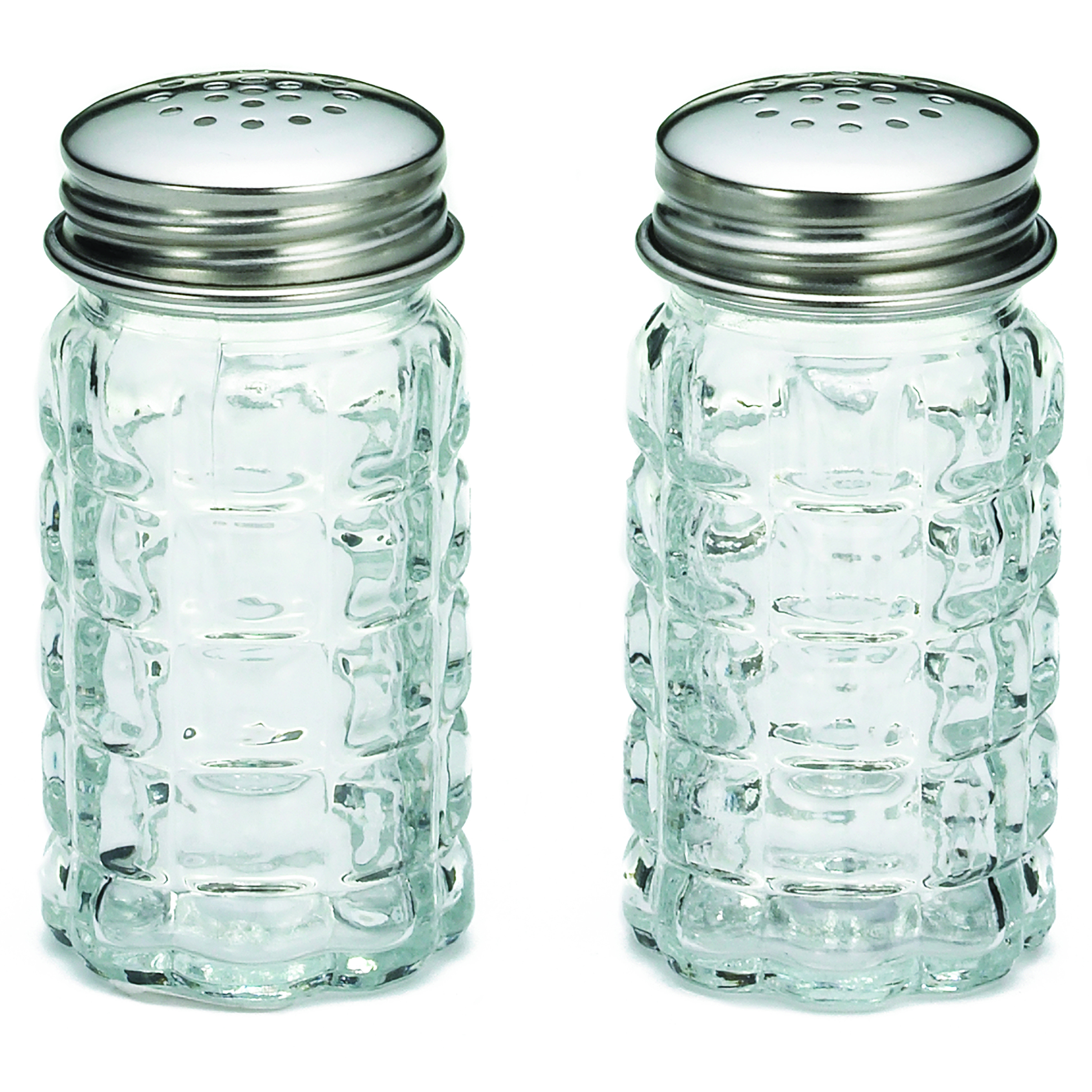 Salt Dozen Pepper Shakers TableCraft 154S/&P-1 Glass 2 Oz
