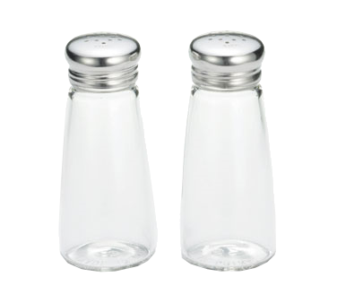 Salt Dozen Pepper Shakers TableCraft 154S/&P-1 Glass 2 Oz
